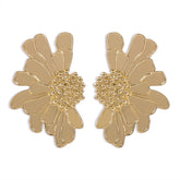 Flaxmaker Vintage Flower Earrings